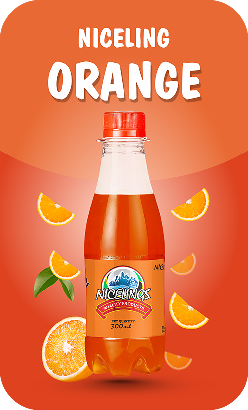 niceling orange  flavour 300 ml